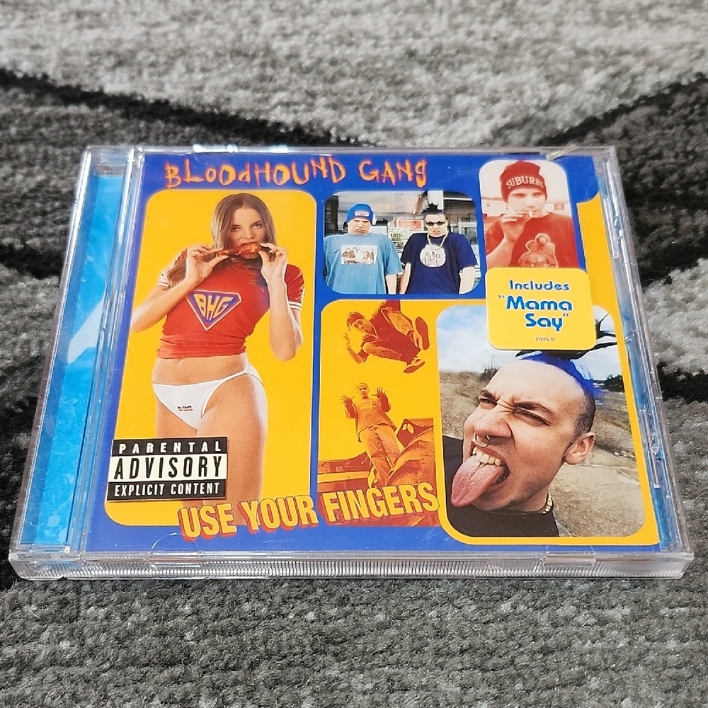 RARE BLOODHOUND GANG 1995 USE  YOUR FINGERS CD INCUDES "MAMA SAY"
